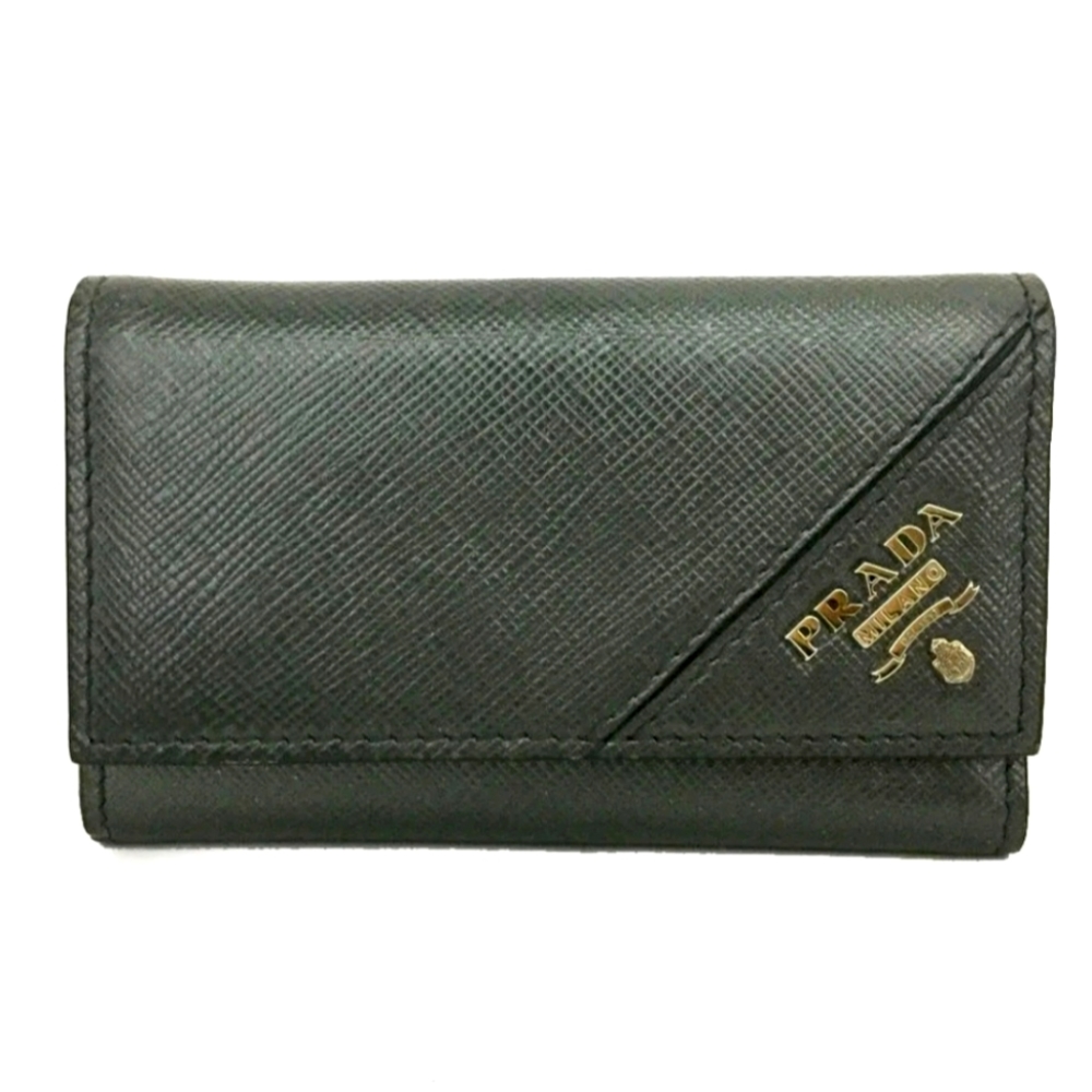 Prada Saffiano Leather key case
